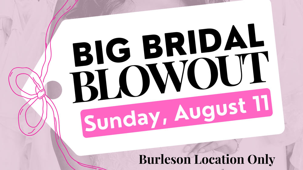 big bridal blowout sale elizabeth scott bridal burleson texas